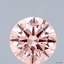 2.12 Ct. Fancy Intense Pink Round Lab Grown Diamond