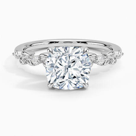 18K White Gold Briar Diamond Ring