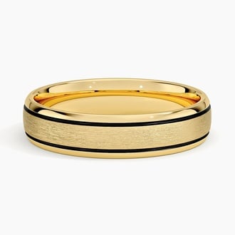 Everett 5mm Wedding Ring in 18K Yellow Gold
