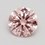 1.80 Ct. Fancy Intense Pink Round Lab Grown Diamond