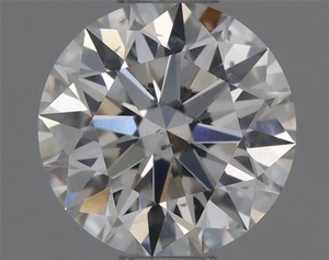 Round diamond — real photo