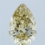 3.50 Ct. Fancy Yellow Pear Lab Grown Diamond