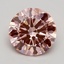 1.70 Ct. Fancy Intense Pink Round Lab Grown Diamond