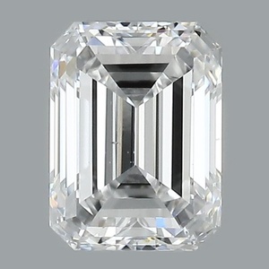 Emerald diamond — real photo