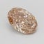 0.83 Ct. Fancy Light  Brown Oval Lab Grown Diamond