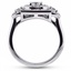 Art Deco Inspired Halo, smallside view