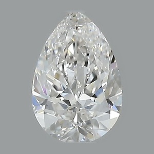 Pear diamond — real photo