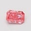 0.55 Ct. Fancy Vivid Pink Radiant Lab Grown Diamond
