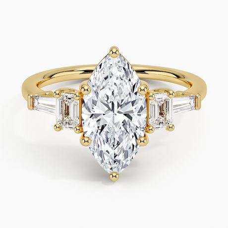 5 Stone Engagement Ring