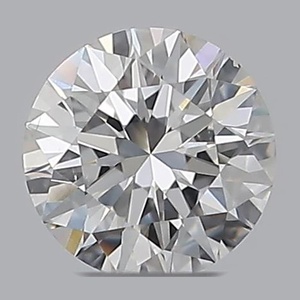 Round diamond — real photo