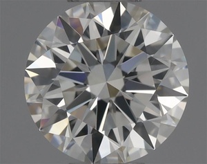 Round diamond — real photo