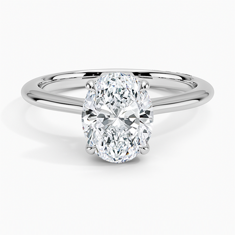 18K White Gold Tacori Founder's Petite Diamond Ring