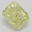 0.81 Ct. Fancy Yellow Radiant Diamond