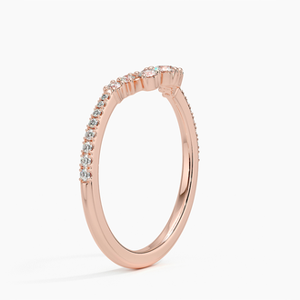 Luxe Aria Contoured Diamond Ring (1/4 ct. tw.)