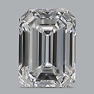 Emerald diamond — real photo