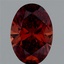 2.51 Ct. Fancy Vivid Orange Oval Lab Grown Diamond