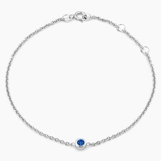 Sapphire Bezel Bracelet