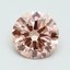 2.50 Ct. Fancy Intense Pink Round Lab Grown Diamond