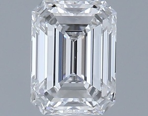 Emerald diamond — real photo