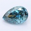 2.07 Ct. Fancy Vivid Blue Pear Lab Grown Diamond