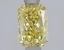 1.07 Ct. Fancy Vivid Yellow Yellow Radiant Lab Grown Diamond