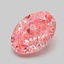 1.10 Ct. Fancy Vivid Pink Oval Lab Grown Diamond