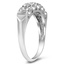 The Westdel Ring, smalltop view on a hand