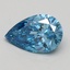 1.71 Ct. Fancy Vivid Blue Pear Lab Grown Diamond