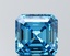 1.55 Ct. Fancy Deep Blue Asscher Lab Grown Diamond