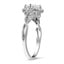 Celtic Twist Halo Diamond Ring, smallview