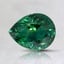 7.5x5.9mm Green Pear Montana Sapphire