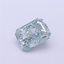 1.07 Ct. Fancy Intense Green Radiant Lab Grown Diamond
