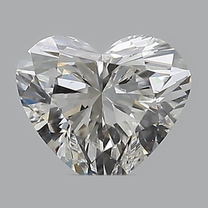 Heart diamond — real photo