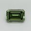 2.12 Ct. Fancy Vivid Green Emerald Lab Grown Diamond