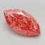 4.02 Ct. Fancy Vivid Pink Marquise Lab Grown Diamond