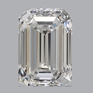 Emerald diamond — real photo