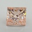 1.50 Ct. Fancy Intense Pink Princess Lab Grown Diamond