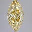 4.02 Ct. Fancy Intense Yellow Marquise Lab Grown Diamond