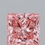 2.07 Ct. Fancy Vivid Pink Princess Lab Grown Diamond
