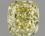 0.50 Ct. Fancy Intense Yellow Cushion Diamond