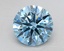 2.50 Ct. Fancy Vivid Blue Round Lab Grown Diamond