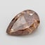 1.28 Ct. Fancy Light Brown Pear Lab Grown Diamond