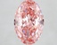 6.86 Ct. Fancy Vivid Pink Oval Lab Grown Diamond