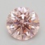 0.44 Ct. Fancy Intense Pink Round Lab Grown Diamond