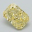 1.26 Ct. Fancy Intense Yellow Radiant Lab Grown Diamond