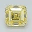 2.01 Ct. Fancy Intense Yellow Asscher Lab Grown Diamond