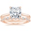 14K Rose Gold Provence Ring with Marseille Diamond Ring (1/3 ct. tw.)