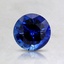 6x5.9mm Blue Round Sapphire