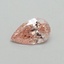 0.30 Ct. Fancy Vivid Pink Pear Lab Grown Diamond
