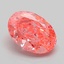 1.09 Ct. Fancy Vivid Pink Oval Lab Grown Diamond